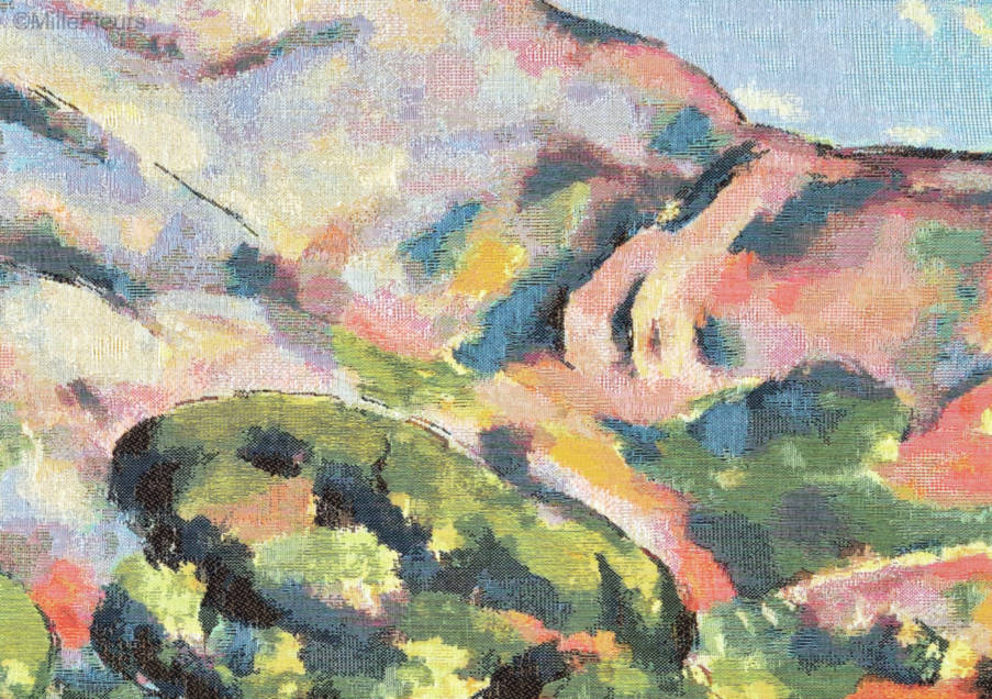Montagnes de la Sainte-Victoire (Cézanne) Tapisseries murales Chefs-d'œuvre - Mille Fleurs Tapestries