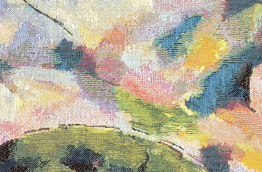 Mountains of Sainte-Victoire Wall tapestries Masterpieces - Mille Fleurs Tapestries