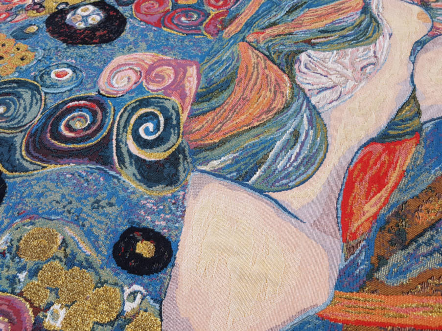 La Virgen (Klimt) Tapices de pared Gustav Klimt - Mille Fleurs Tapestries
