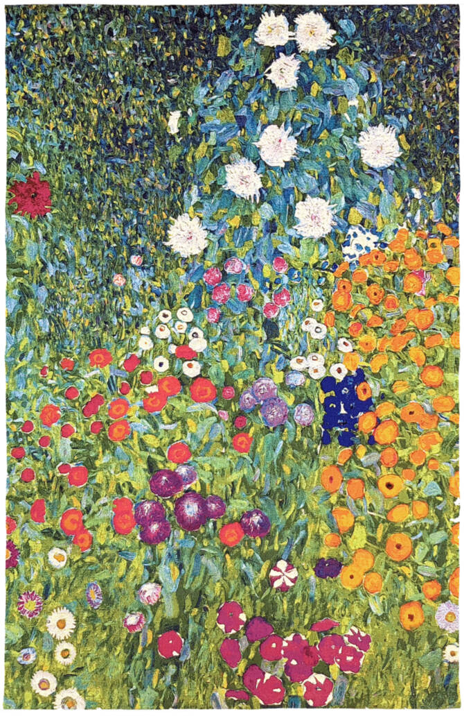 Flower Garden Wall tapestries Gustav Klimt - Mille Fleurs Tapestries
