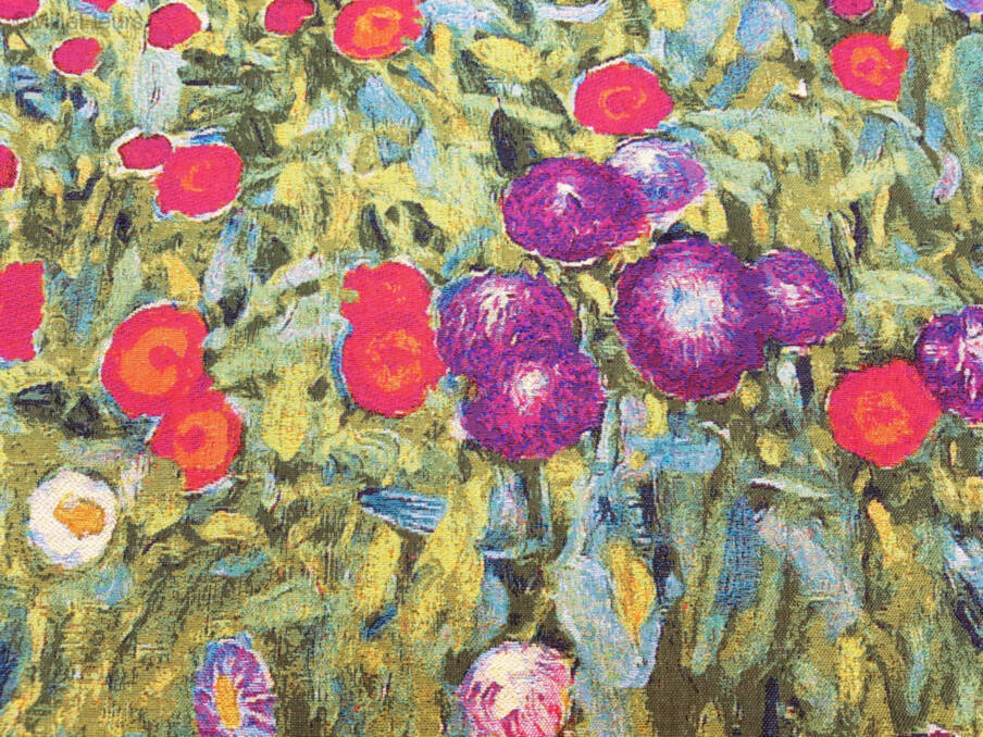 Flower Garden Wall tapestries Gustav Klimt - Mille Fleurs Tapestries