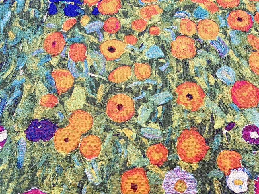 Bloementuin (Klimt) Wandtapijten Gustav Klimt - Mille Fleurs Tapestries