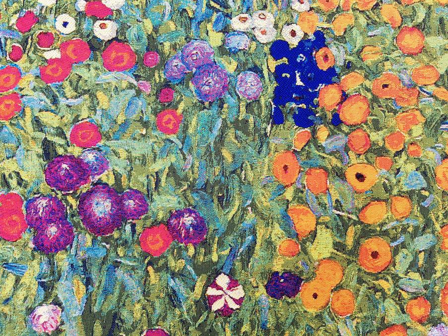 Flower Garden (Klimt) Wall tapestries Gustav Klimt - Mille Fleurs Tapestries
