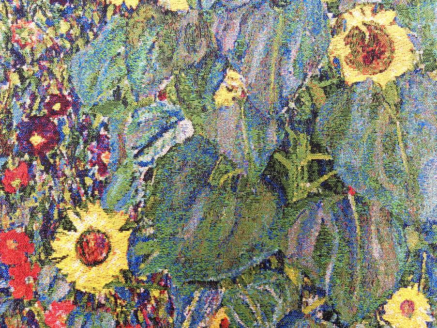 Landelijke Tuin (Klimt) Wandtapijten Gustav Klimt - Mille Fleurs Tapestries