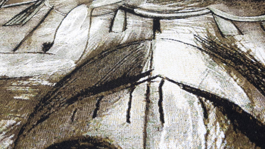 Kariatide Wandtapijten Hedendaagse Kunstwerken - Mille Fleurs Tapestries