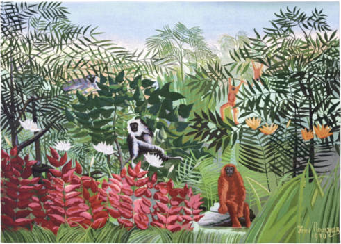 Forêt Tropicale (Henri Rousseau)