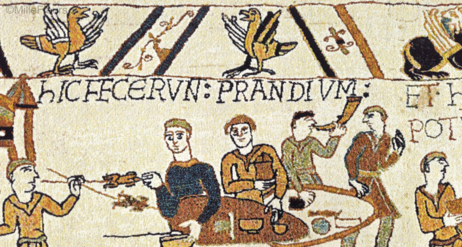 Banquet Wall tapestries Bayeux Tapestry - Mille Fleurs Tapestries