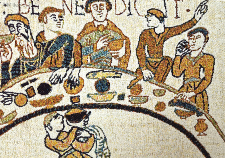 Banquet Wall tapestries Bayeux Tapestry - Mille Fleurs Tapestries