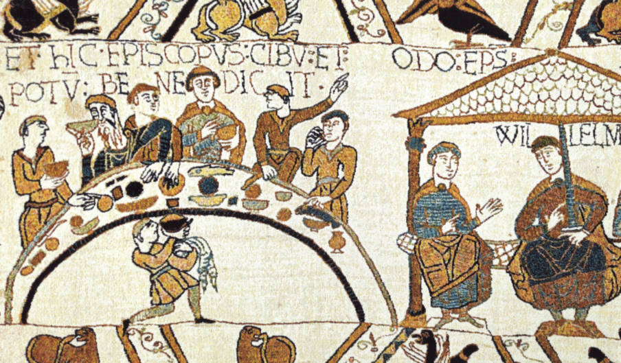 Banquet Wall tapestries Bayeux Tapestry - Mille Fleurs Tapestries