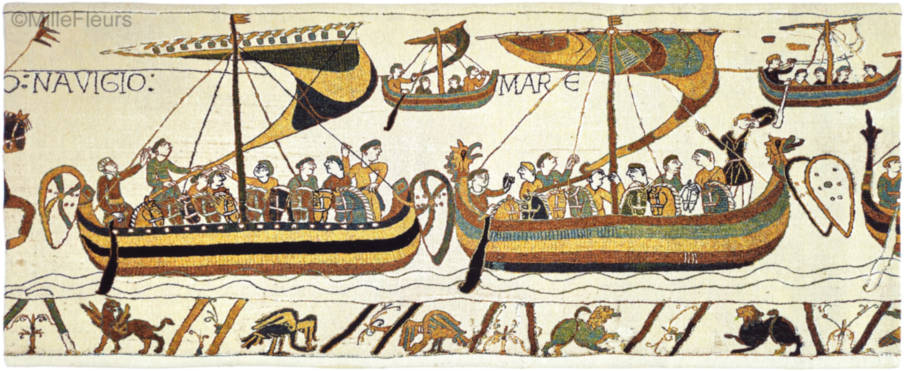 Navigio Wall tapestries Bayeux Tapestry - Mille Fleurs Tapestries