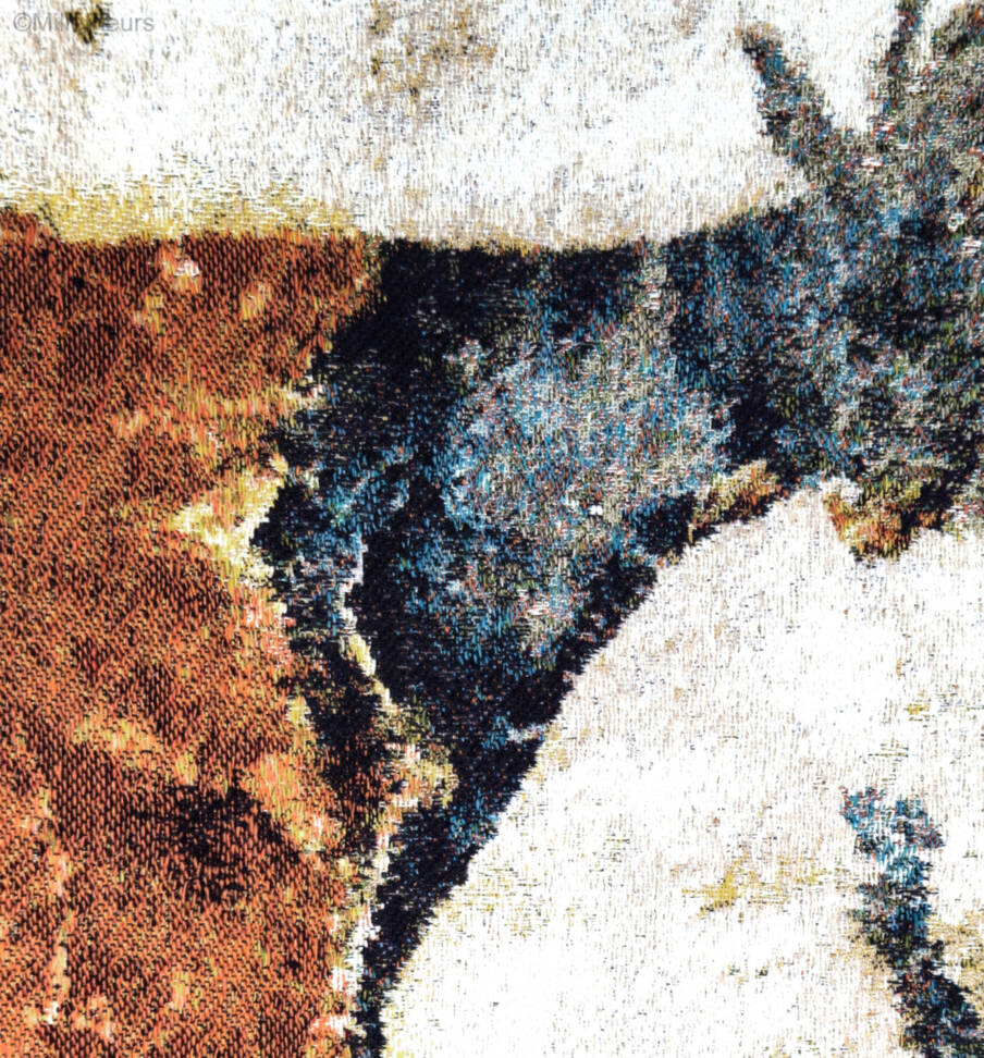Caves of Lascaux Wall tapestries Ancient Art - Mille Fleurs Tapestries