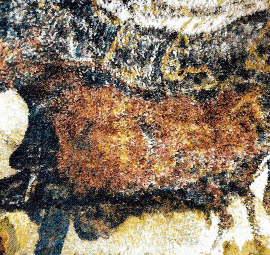 Caves of Lascaux Wall tapestries Ancient Art - Mille Fleurs Tapestries