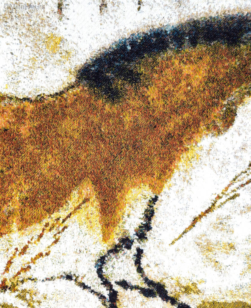 Caves of Lascaux Wall tapestries Ancient Art - Mille Fleurs Tapestries