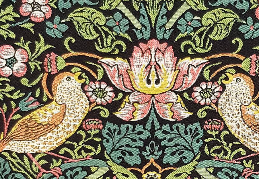 Strawberry Thief Wall tapestries William Morris and Co - Mille Fleurs Tapestries