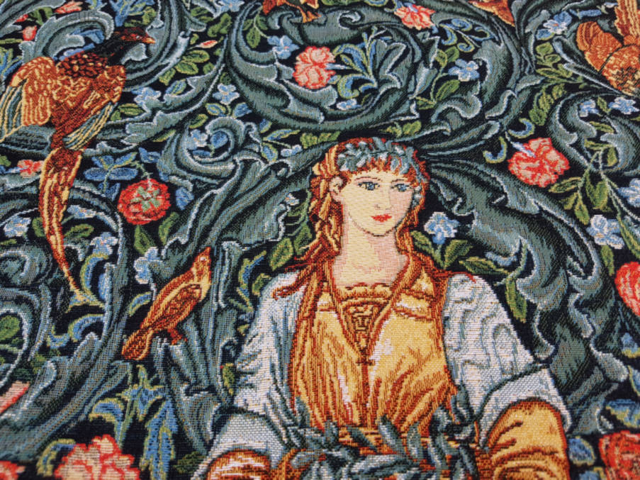 Flora (William Morris) Wall tapestries William Morris and Co - Mille Fleurs Tapestries