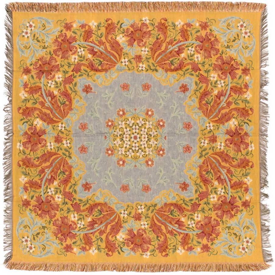 Melanie Plaids Fleurs - Mille Fleurs Tapestries