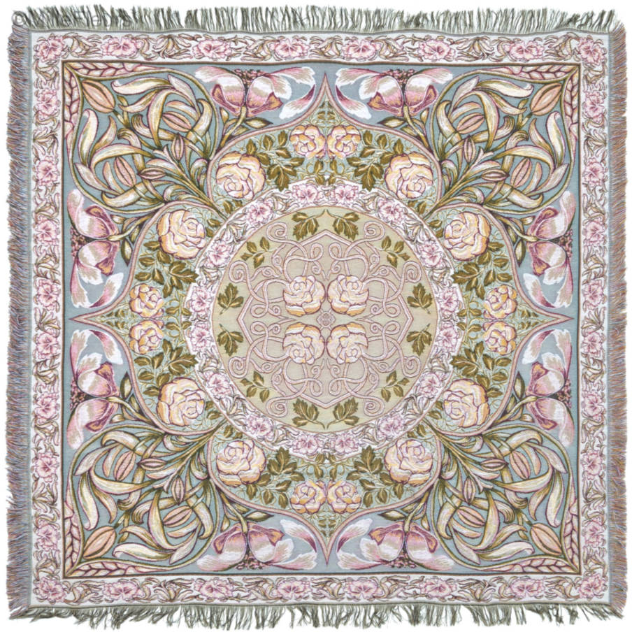 Wilde Rozen Plaids & Tafelkleden Bloemen - Mille Fleurs Tapestries