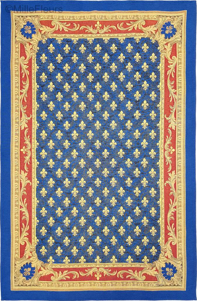 Fleur-de-lys Plaids & Tafelkleden Middeleeuws - Mille Fleurs Tapestries