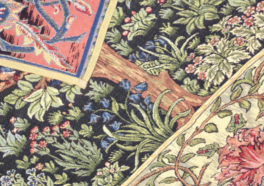 Tree of Life Throws & Plaids William Morris and Co - Mille Fleurs Tapestries