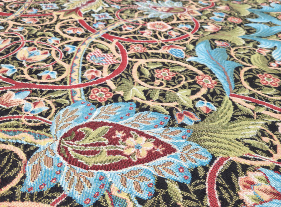 Medieval Floral Throws & Plaids William Morris and Co - Mille Fleurs Tapestries