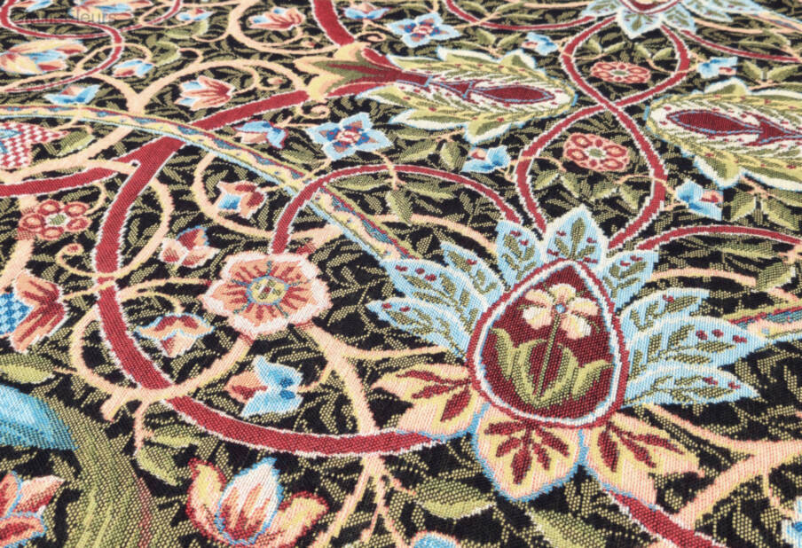 Medieval Floral Throws & Plaids William Morris and Co - Mille Fleurs Tapestries