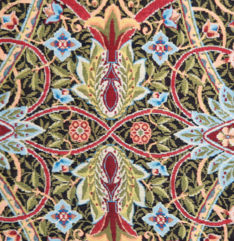 Medieval Floral Throws & Plaids William Morris and Co - Mille Fleurs Tapestries