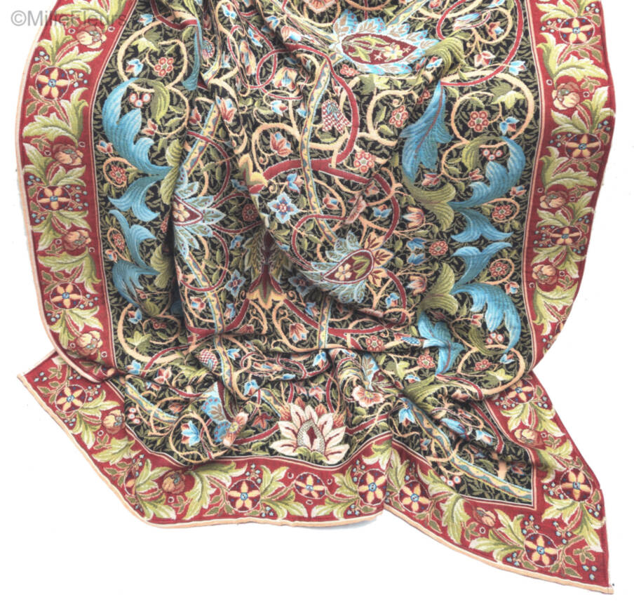 Medieval Floral Throws & Plaids William Morris and Co - Mille Fleurs Tapestries