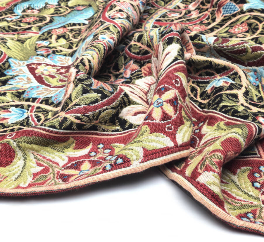 Medieval Floral Throws & Plaids William Morris and Co - Mille Fleurs Tapestries