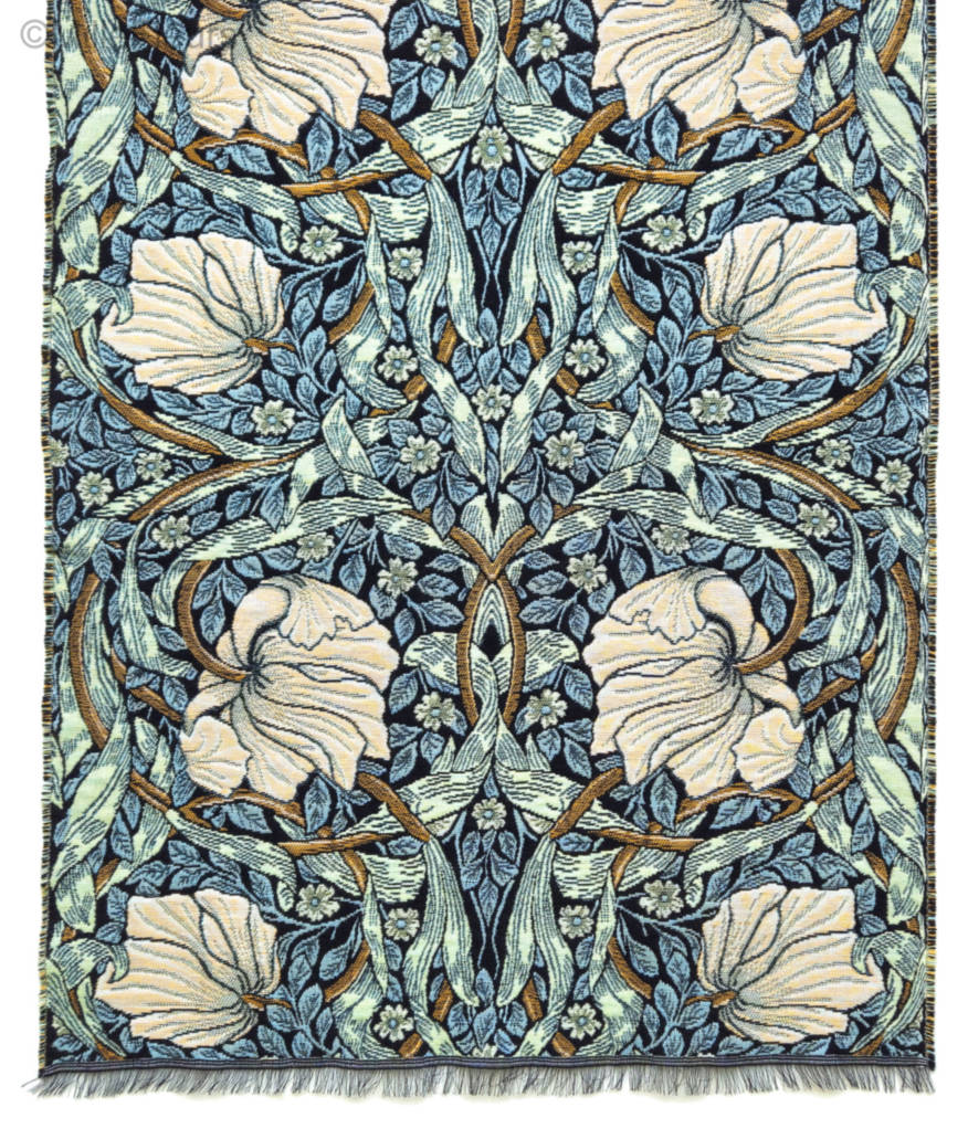 Pimpernel (William Morris) Bufandas - Mille Fleurs Tapestries