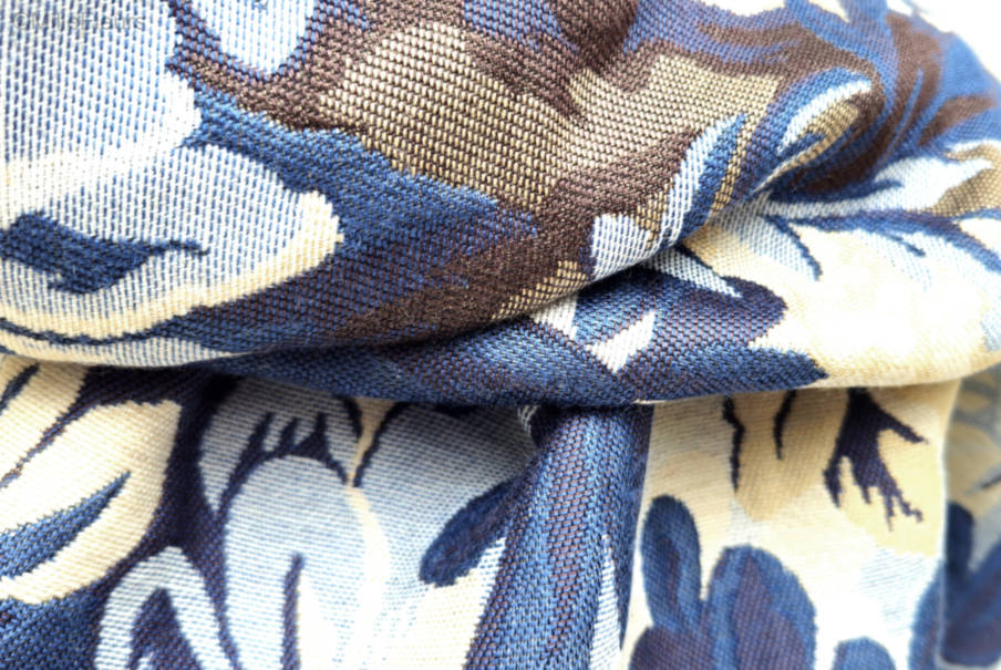 Verdure Scarves Floral - Mille Fleurs Tapestries