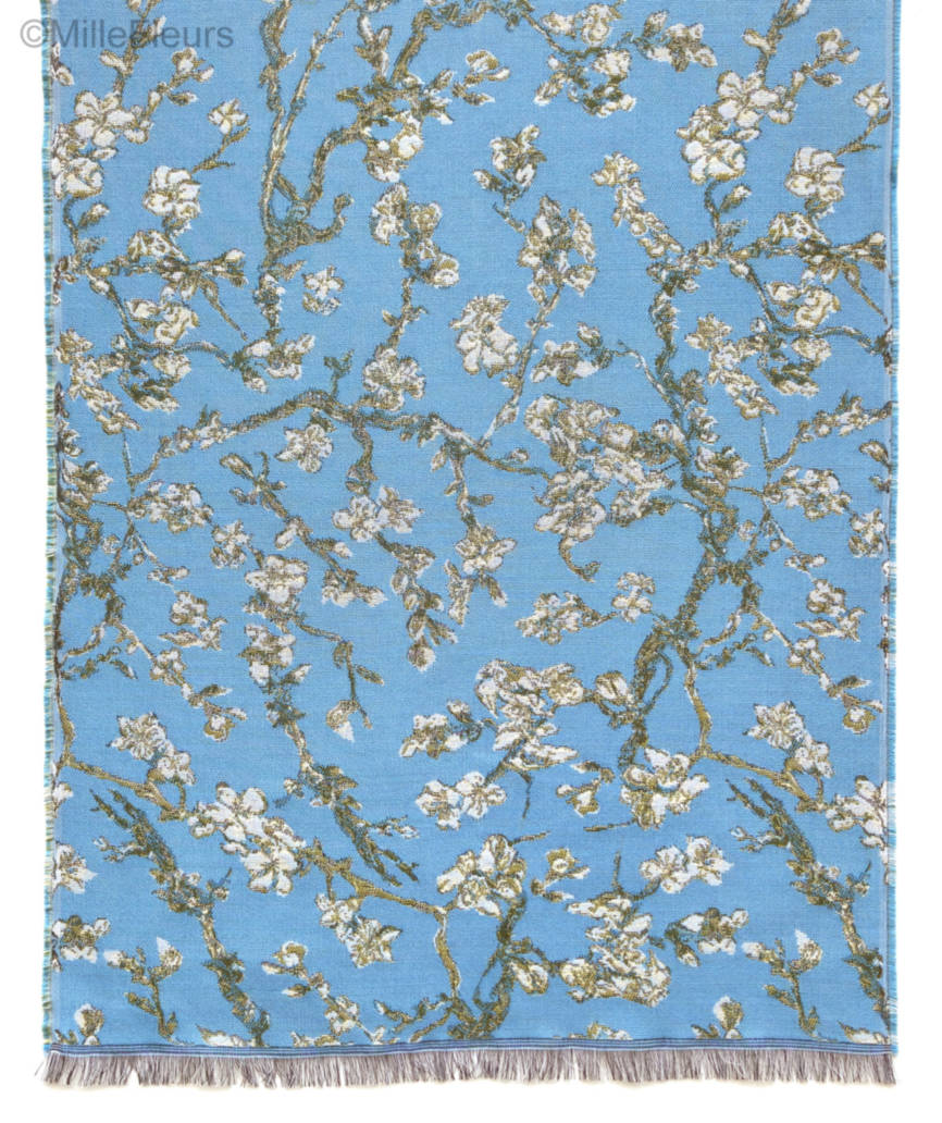 Almond (Van Gogh) Scarves - Mille Fleurs Tapestries