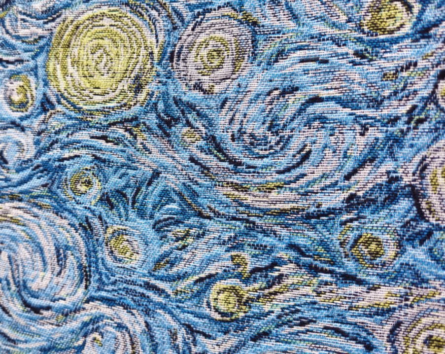De Sterrennacht (Van Gogh) Sjaals - Mille Fleurs Tapestries