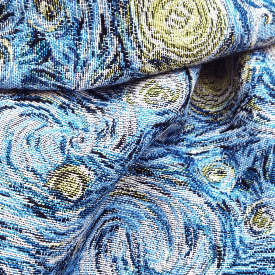 La Noche Estrellada (Van Gogh) Bufandas - Mille Fleurs Tapestries