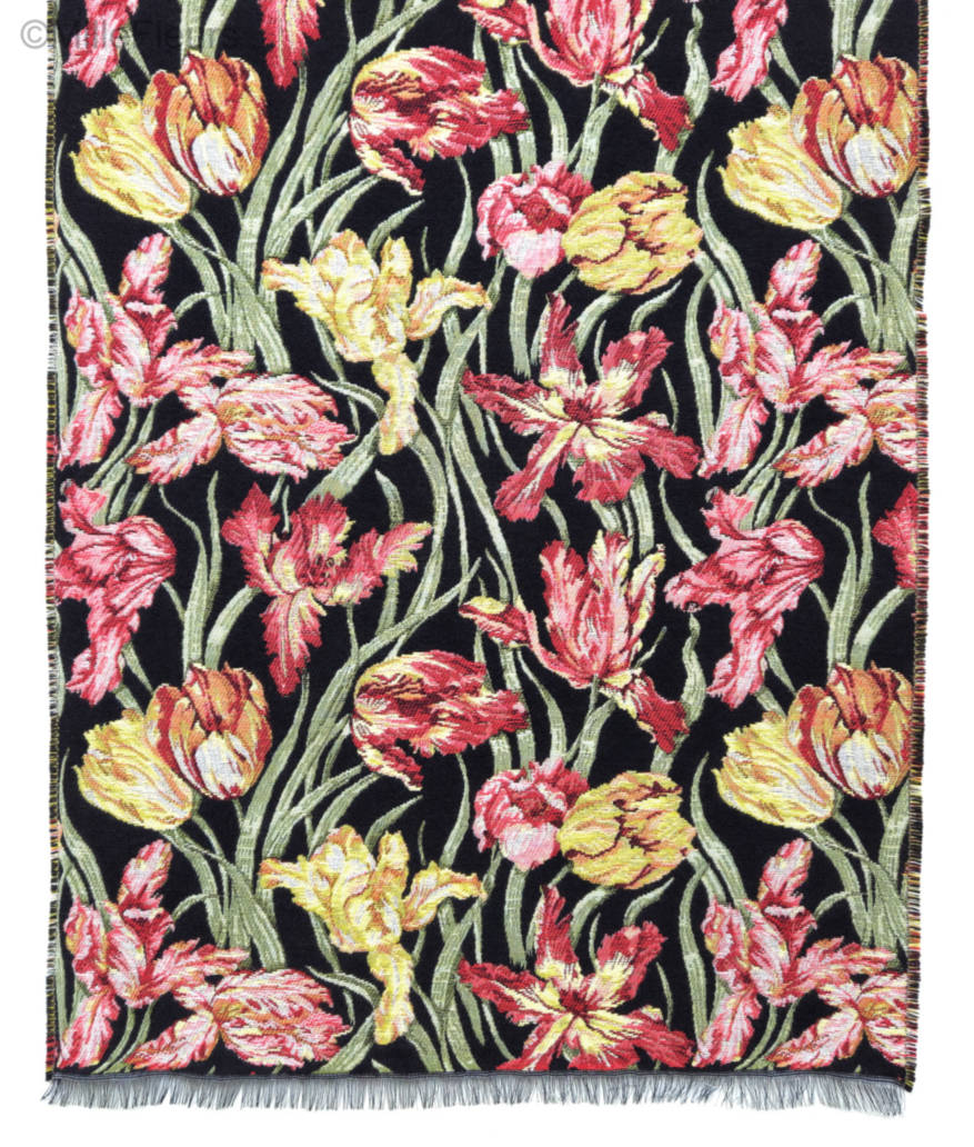 Tulips Scarves Floral - Mille Fleurs Tapestries